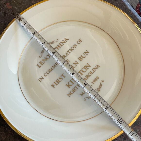 Lenox Limited Edition First Kiln Run & Kinston, NC Plant Dedication Run Rare - Picture 9 of 16